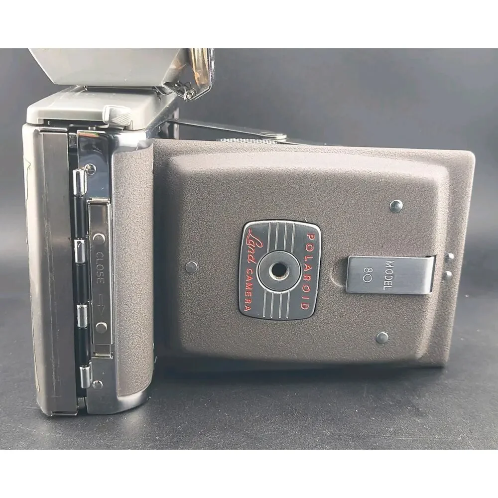 1950s Polaroid Highlander Model 80 Land Camera Outfit w/ Case, Flash, Manuals